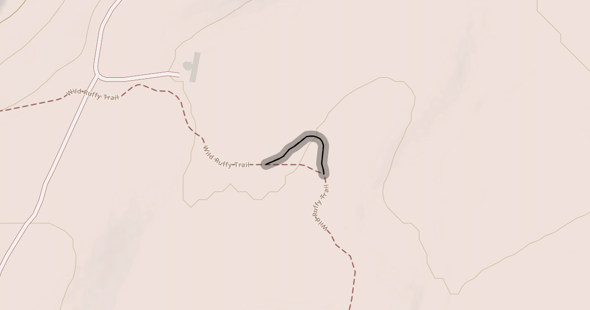 Map preview of Wild Ruffy Trail