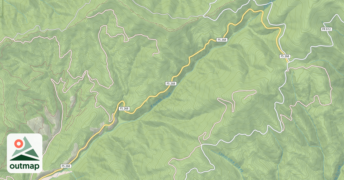 Map of FERNAN