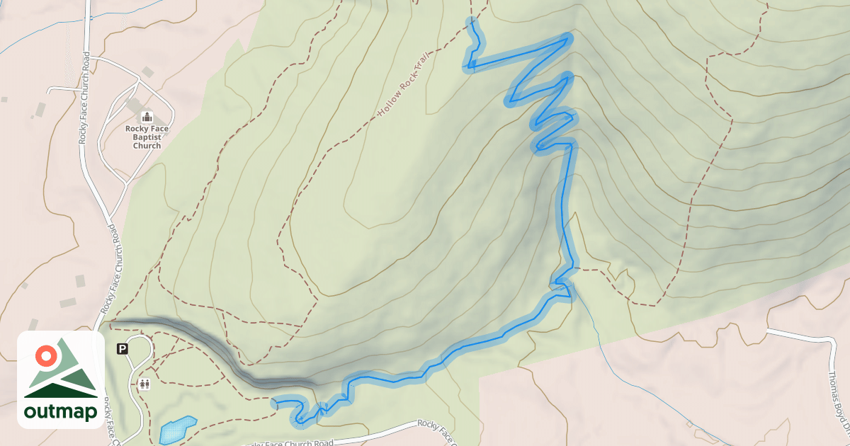 Map of Grindstone Trail