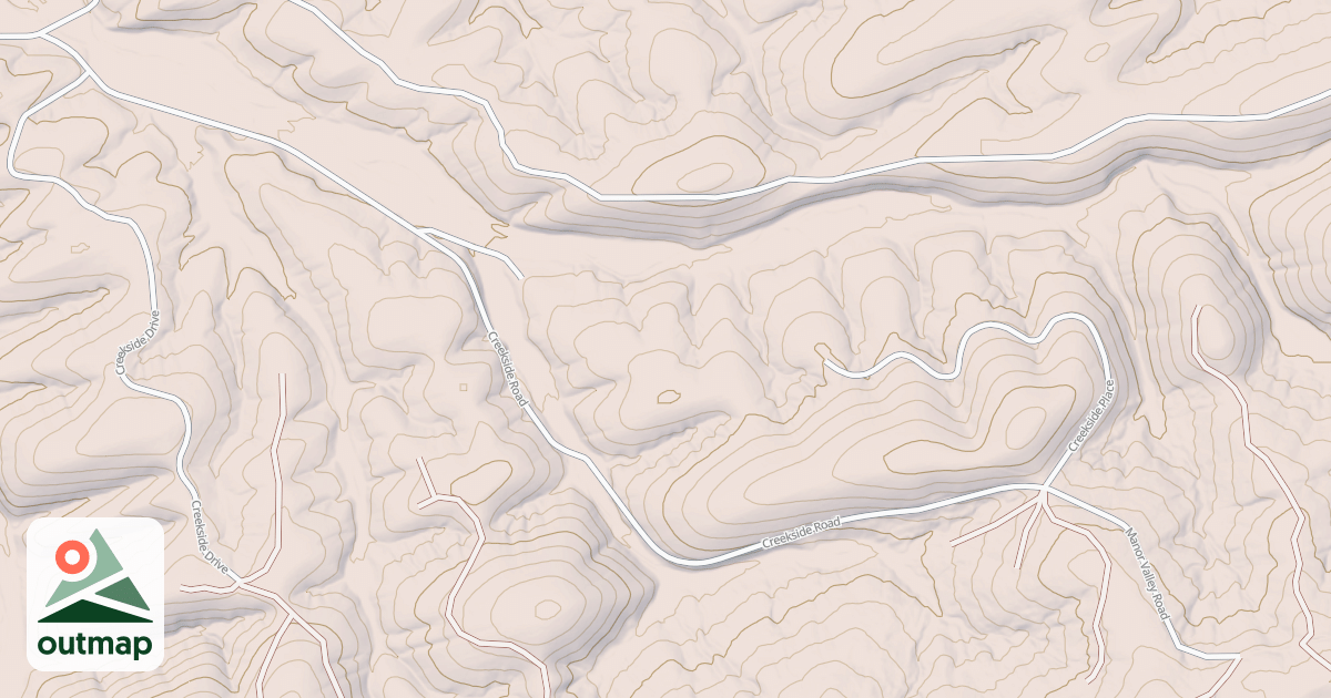 Map of OLD STRETCH