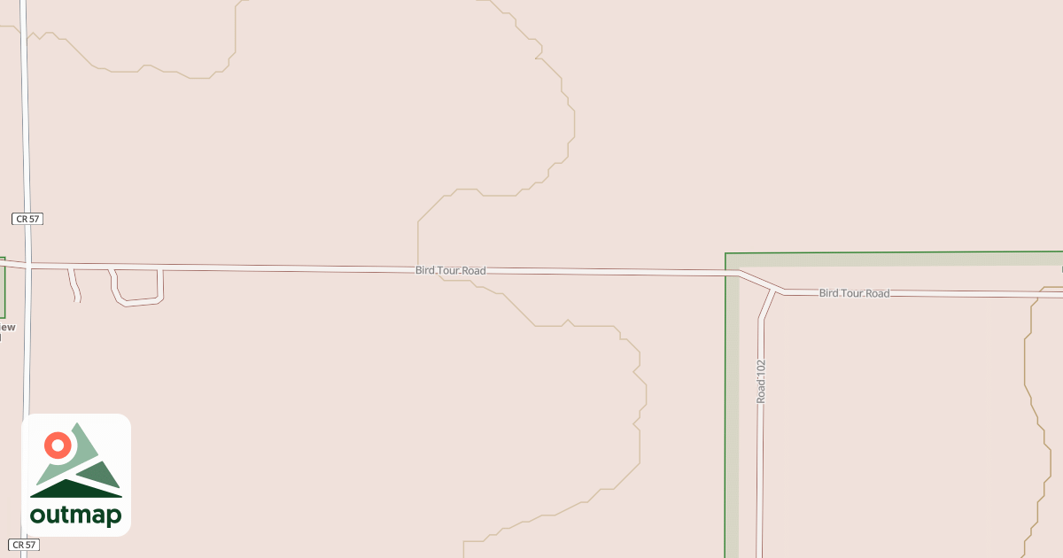 Map of BIRD TOUR 104