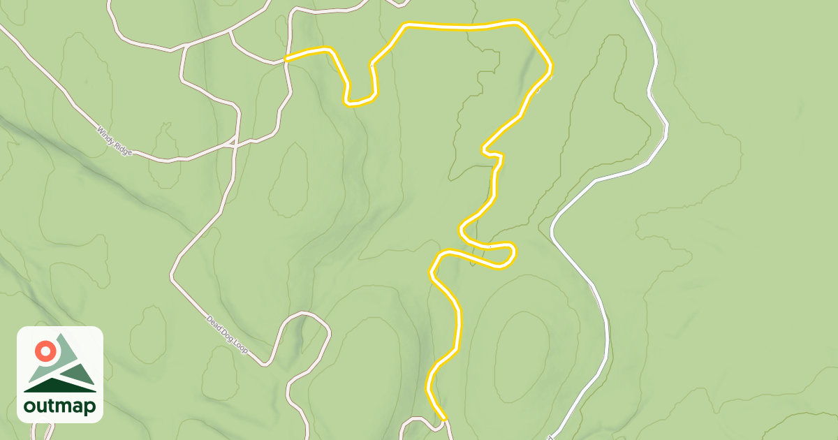 Map of Dead Dog Loop
