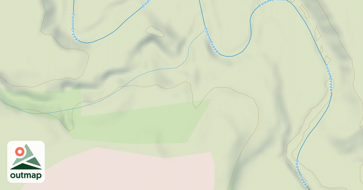 Map of Shady Oaks Native Prairie Adventure Trails