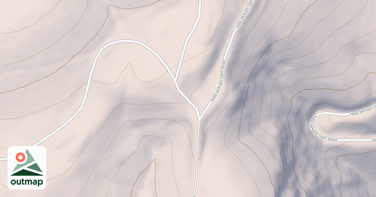 Map of USFS Motor Vehicle Use Map Roads {D0532808-2A37-45B0-9CAA-3FF41B5EC302}