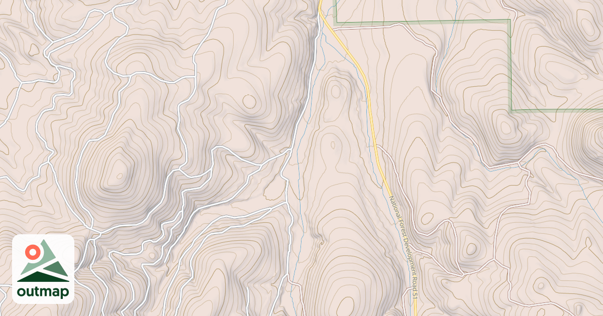 Map of S5047 ELK RIDGE