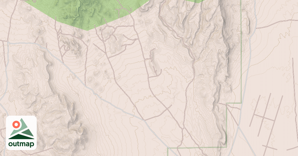 Map of FOURMILE BASIN ROAD