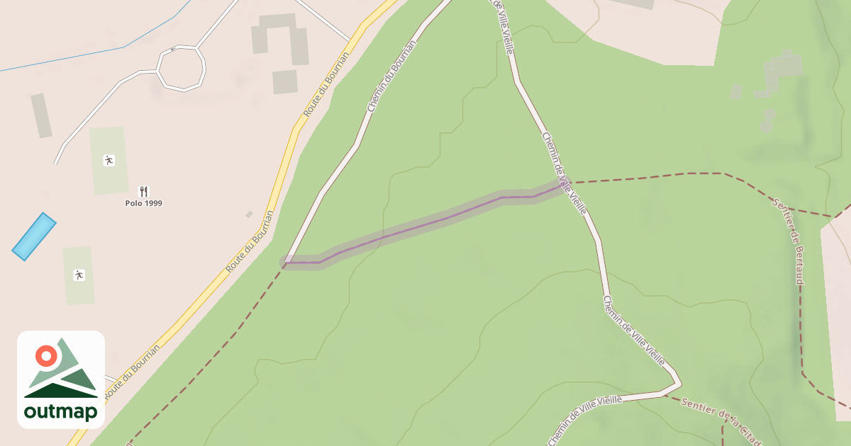 Map of Chemin Médecin-Champagne