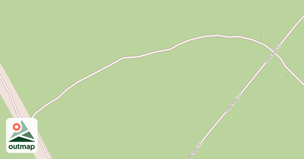 Map of USFS National Forest System Roads {6150D9A1-E202-455F-B531-36023E4EFA9F}