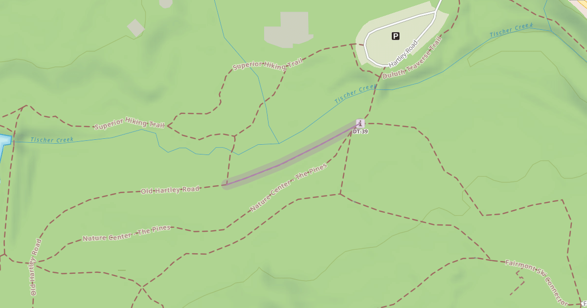 Map preview of Old Hartley Road