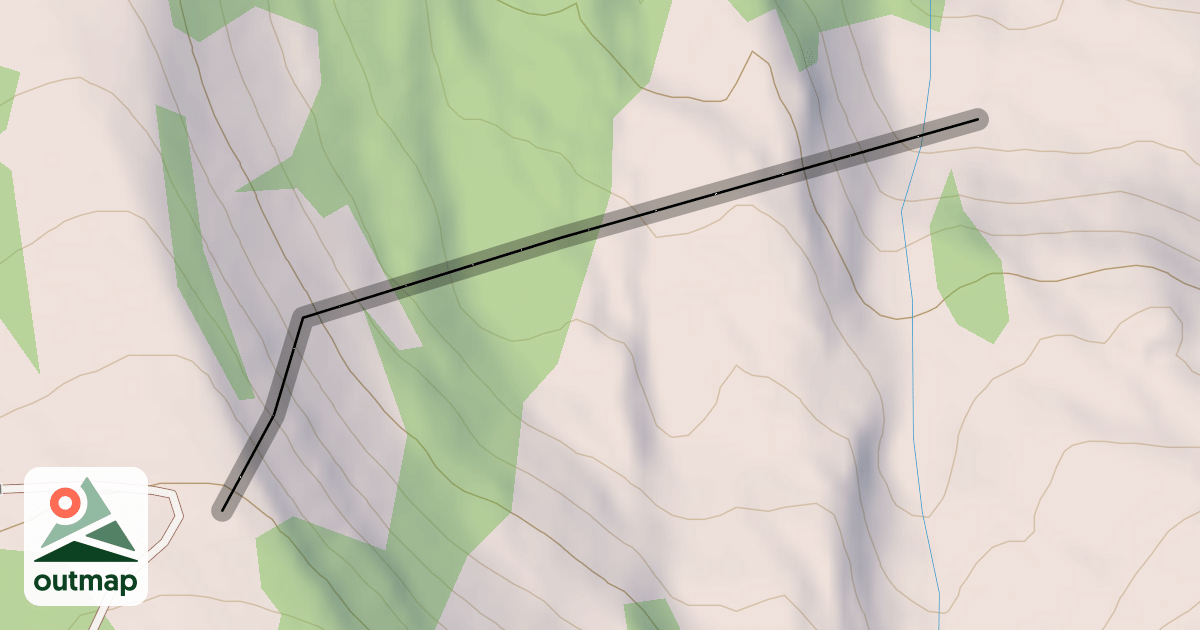 Map of North Rim