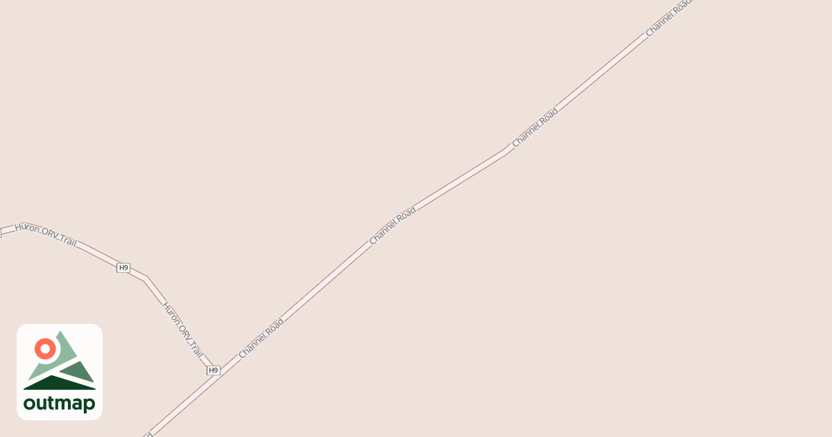 Map of Huron Orv, Smt/huron Orv Trail