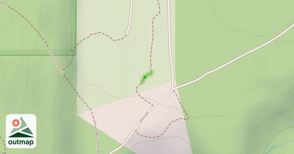 Map of Cliff's Corners