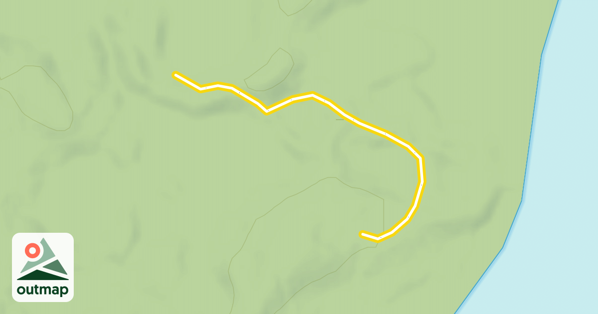 Map of Lake Marie