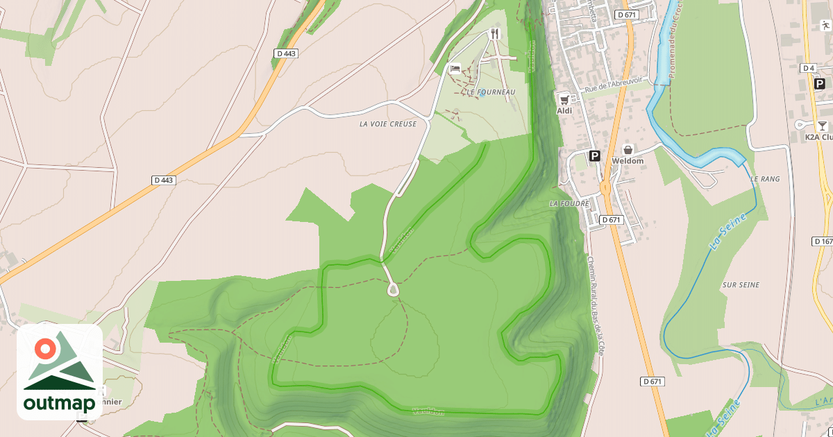 Map of Vauldon
