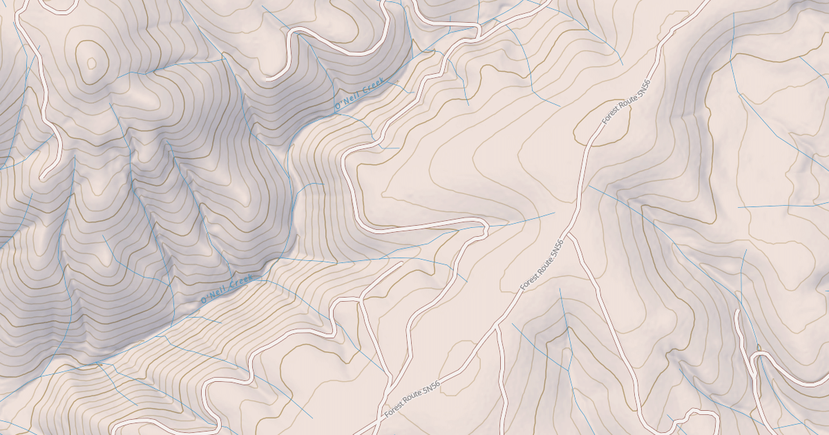 Map preview of USFS National Forest System Roads {F4F5B0EF-C4E2-40A5-9B34-EFF53B6BD4E8}