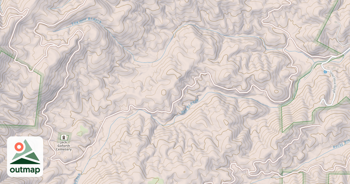 Map of DOE BRANCH