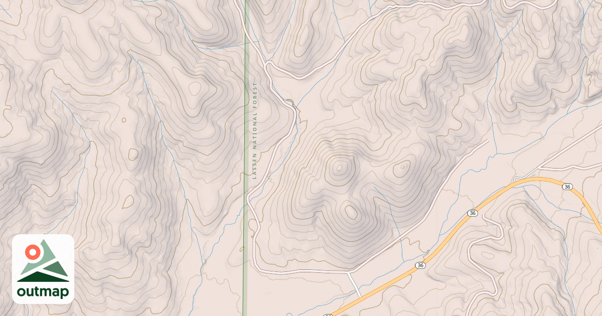 Map of COPPERVALE NORTH