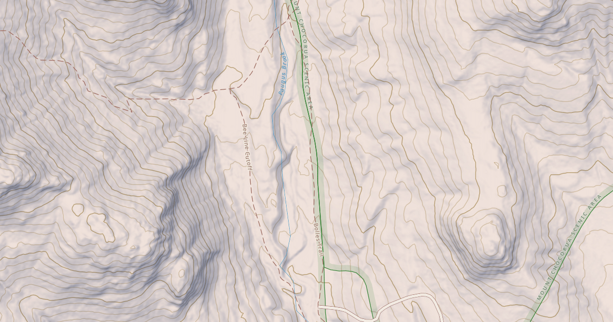 Map preview of Bolles Trail
