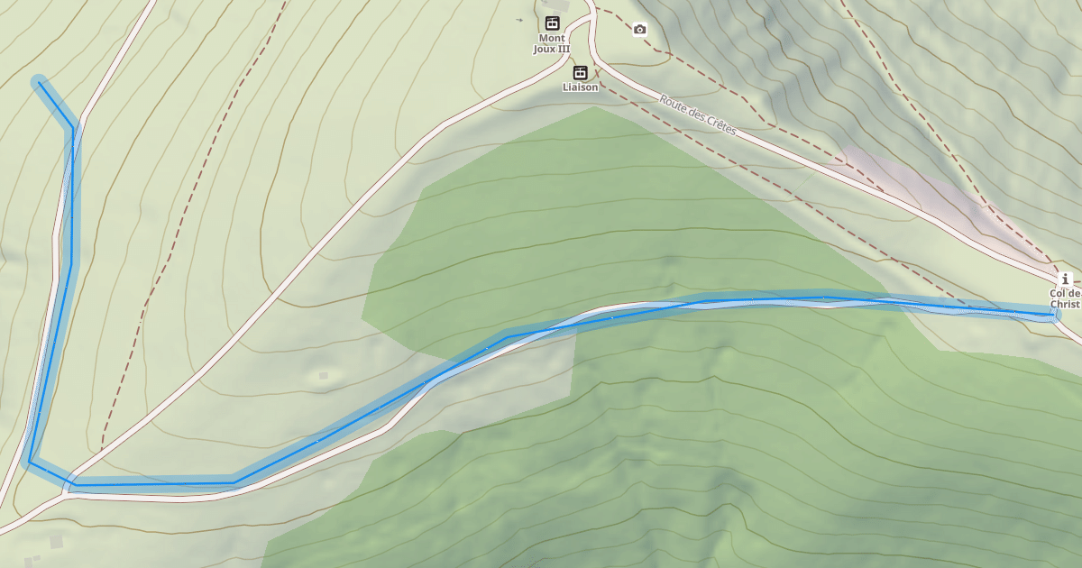 Map preview of Joux