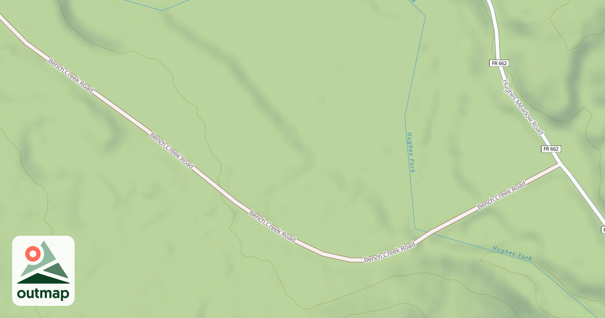 Map of BENCH CREEK