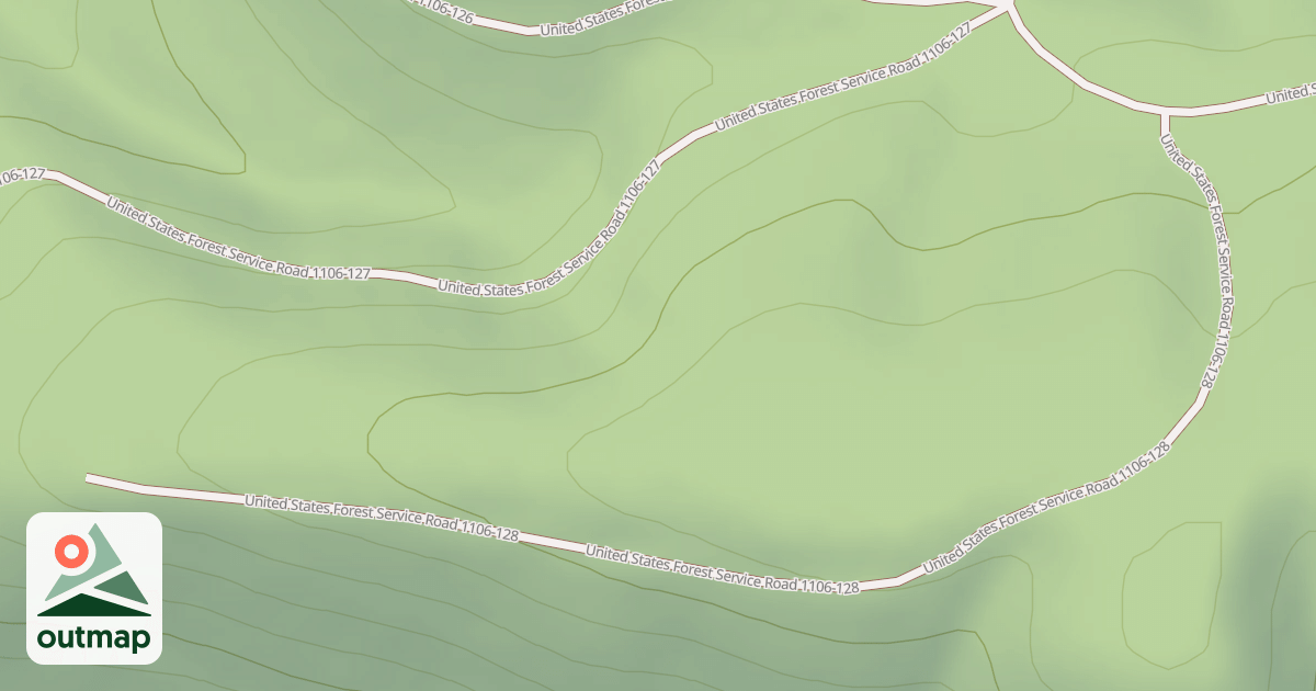 Map of USFS Motor Vehicle Use Map Roads {59C39D72-C85E-4DEC-A570-82E0359E985B}
