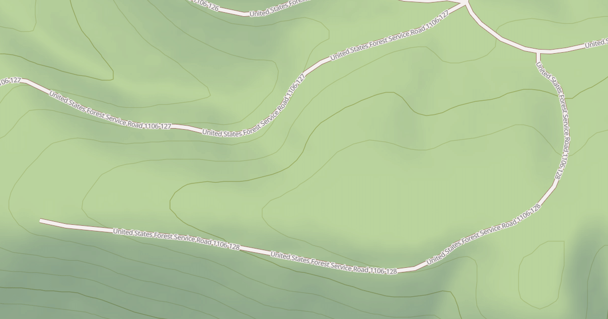 Map preview of USFS Motor Vehicle Use Map Roads {59C39D72-C85E-4DEC-A570-82E0359E985B}