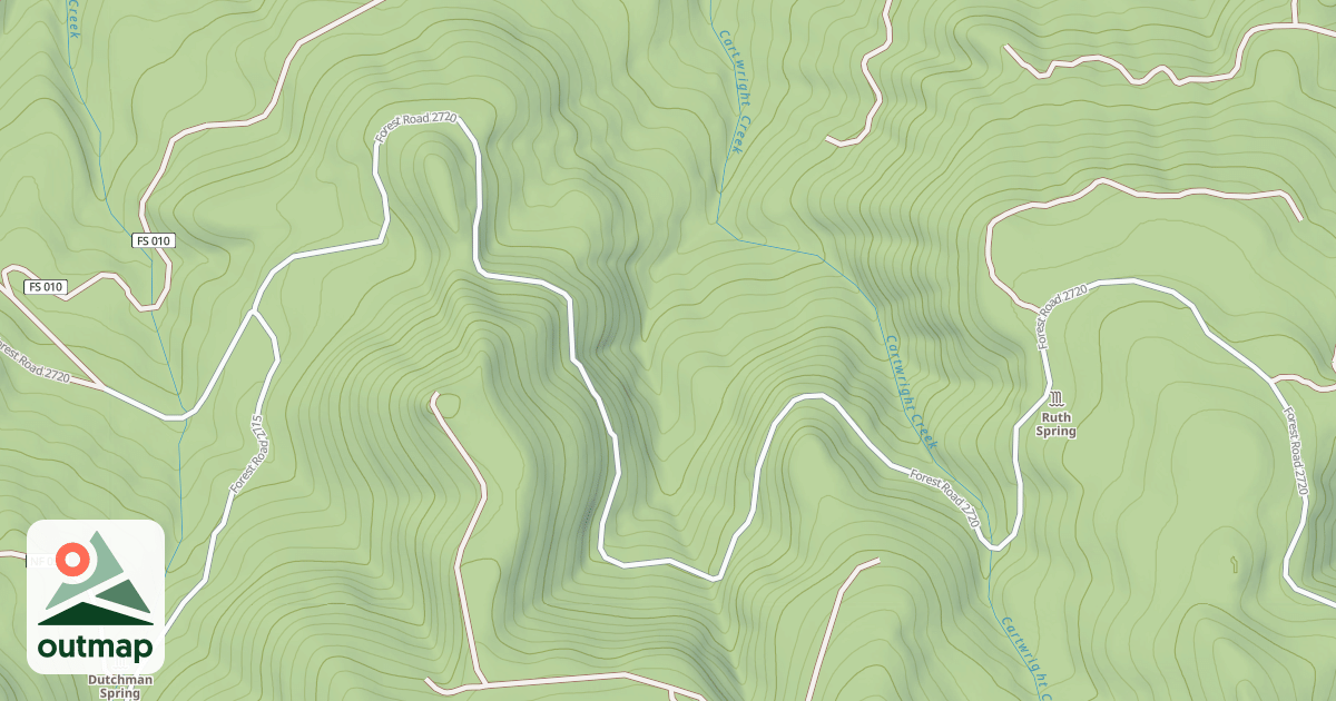 Map of USFS Motor Vehicle Use Map Roads {564F1B34-1688-40CB-96DD-87112D391723}