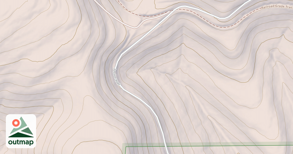 Map of Susquehannock State Forest Snowmobile Trails
