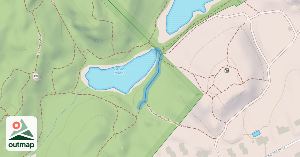 Map of Farm/Wetland Loop (yellow)