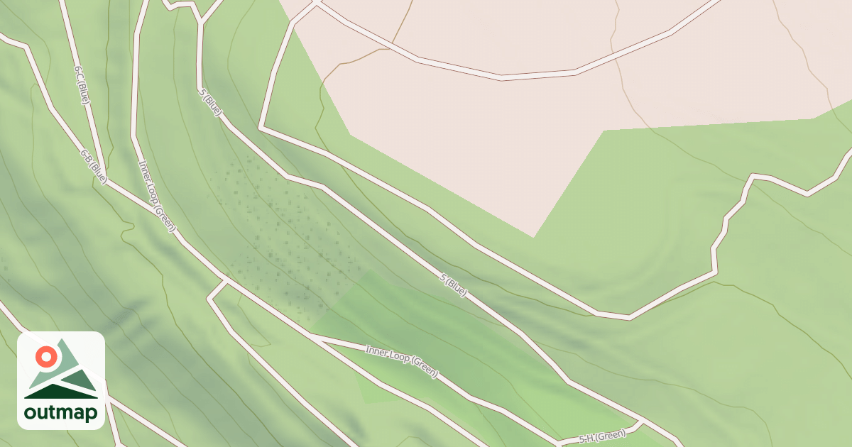 Map of Rock Run ATV Trails