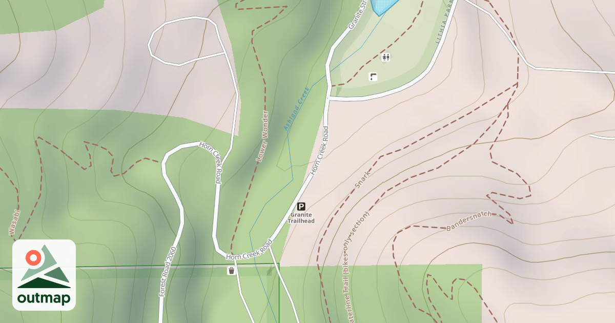 Map of ASHLAND LOOP