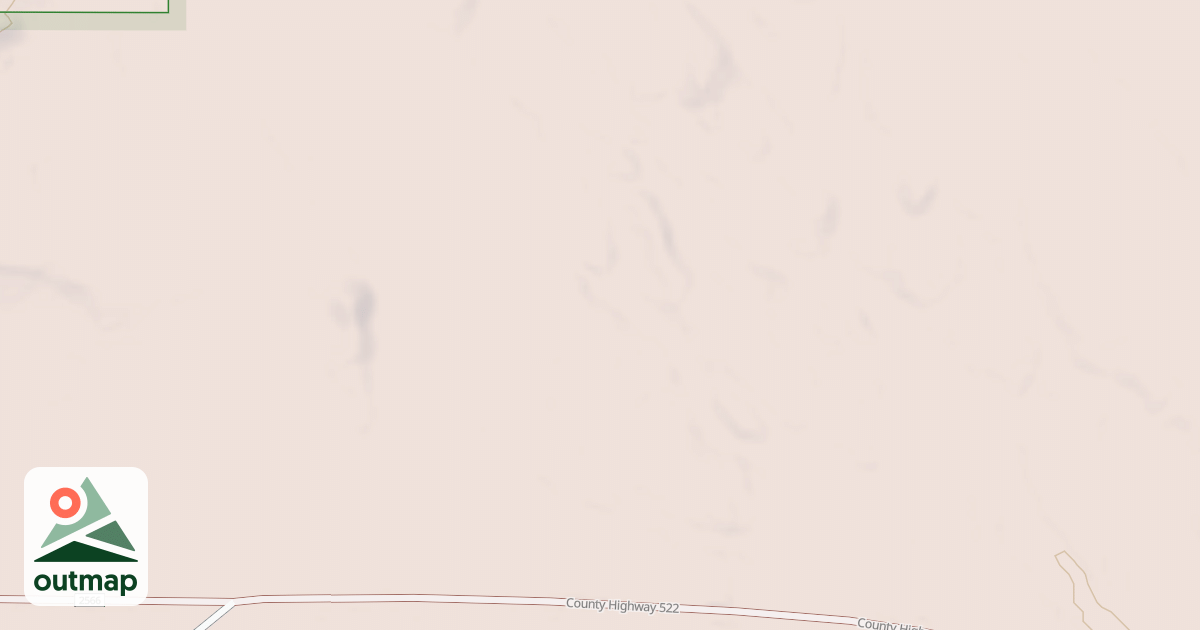 Map of ACKERMAN LAKE SPUR A