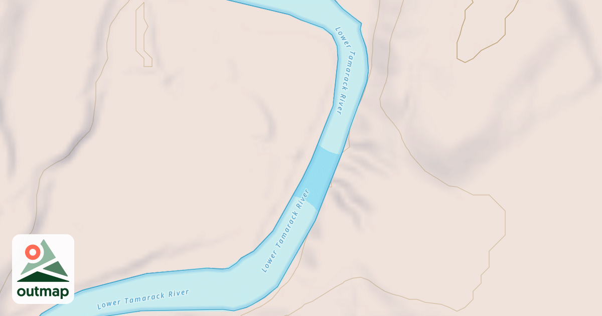 Map of Pine Riders Trail: St. Croix State Forest