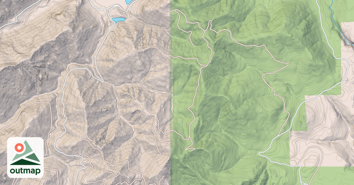 Map of USFS Motor Vehicle Use Map Roads {5FBBD9D0-CCC2-42C0-A7A2-91D3AB41EC38}