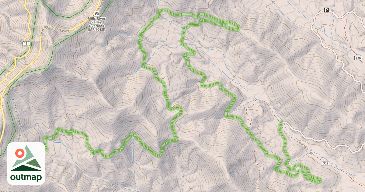 Map of Neverending Road