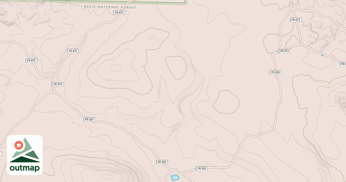 Map of USFS National Forest System Roads {0395849D-4977-4221-8E14-4AC1E6141B41}
