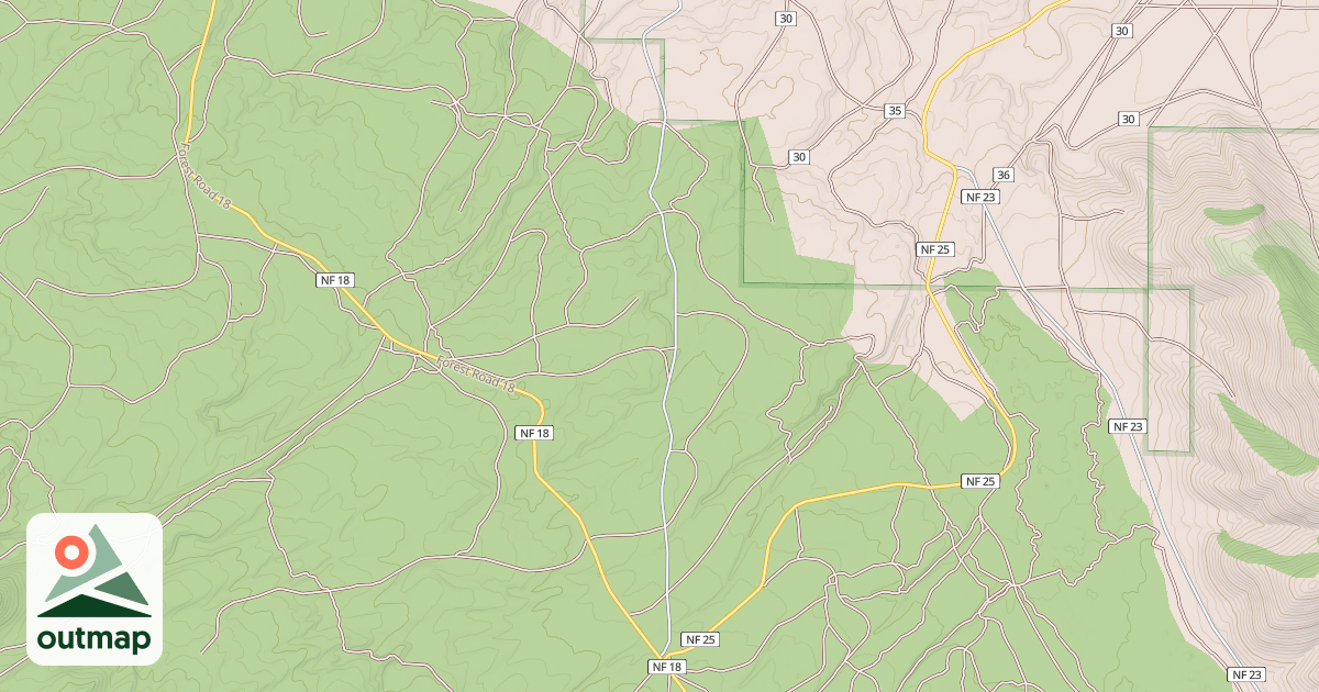 Map of EVANS WELL