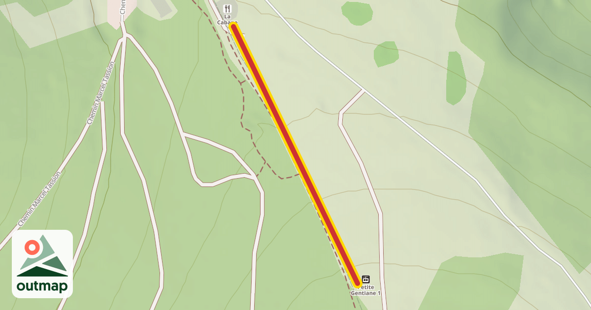 Map of Petite Gentiane 2