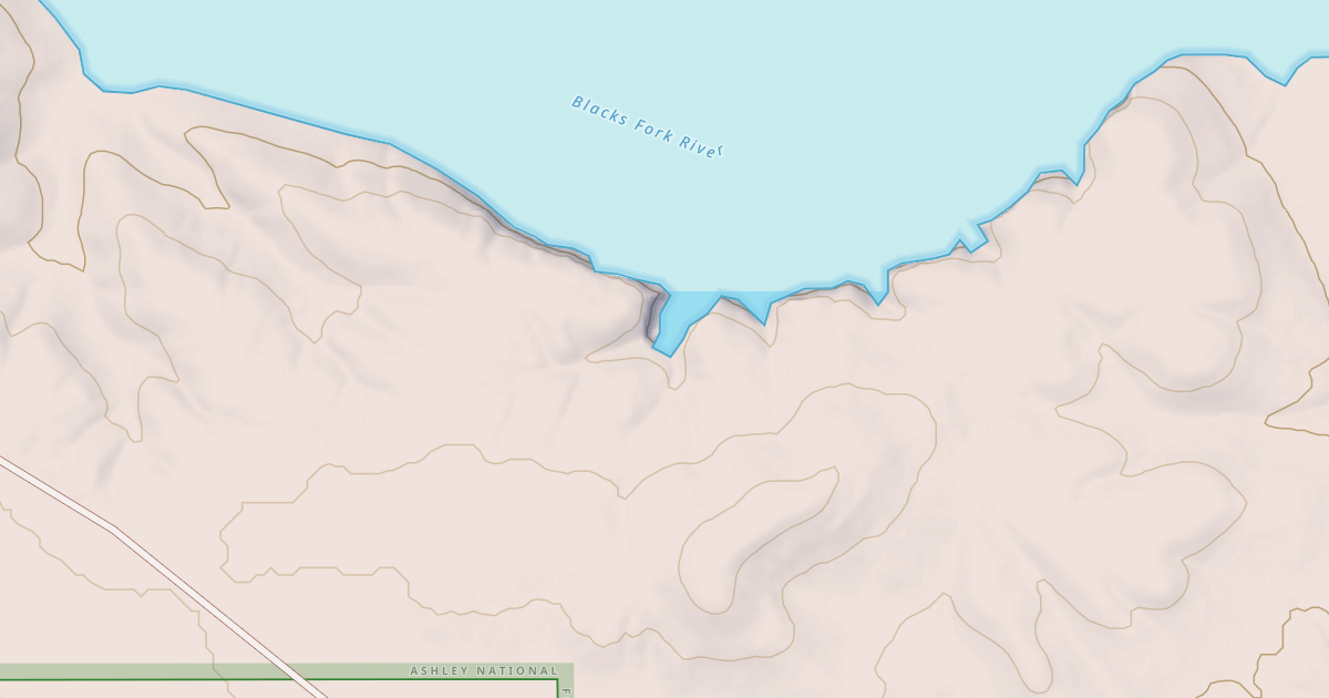 Map preview of NORTH CONFLUENCE DISPERSED C