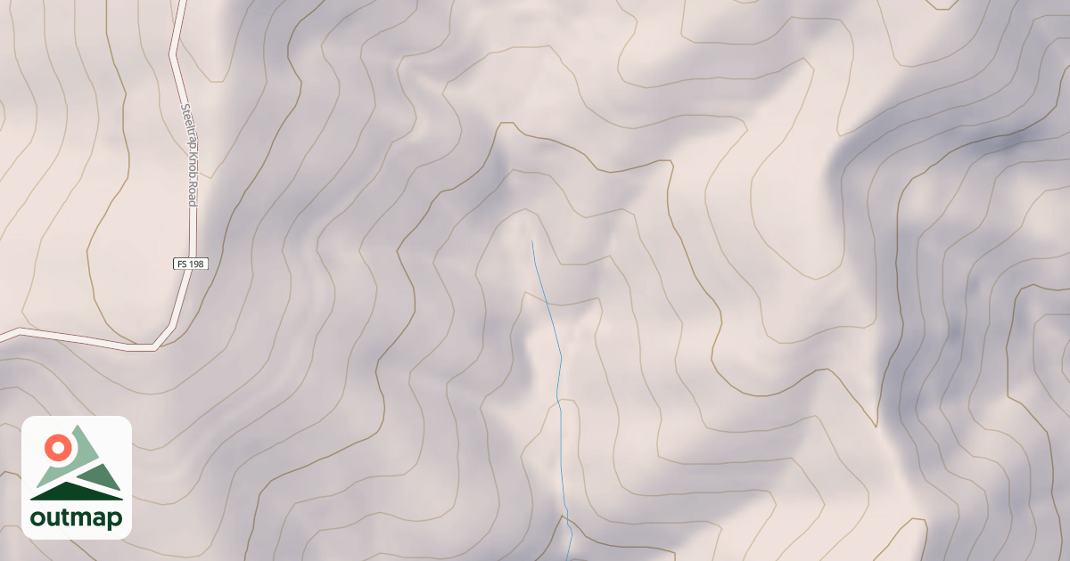 Map of CHESTNUT LEAD