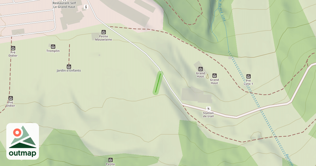 Map of Le Renard