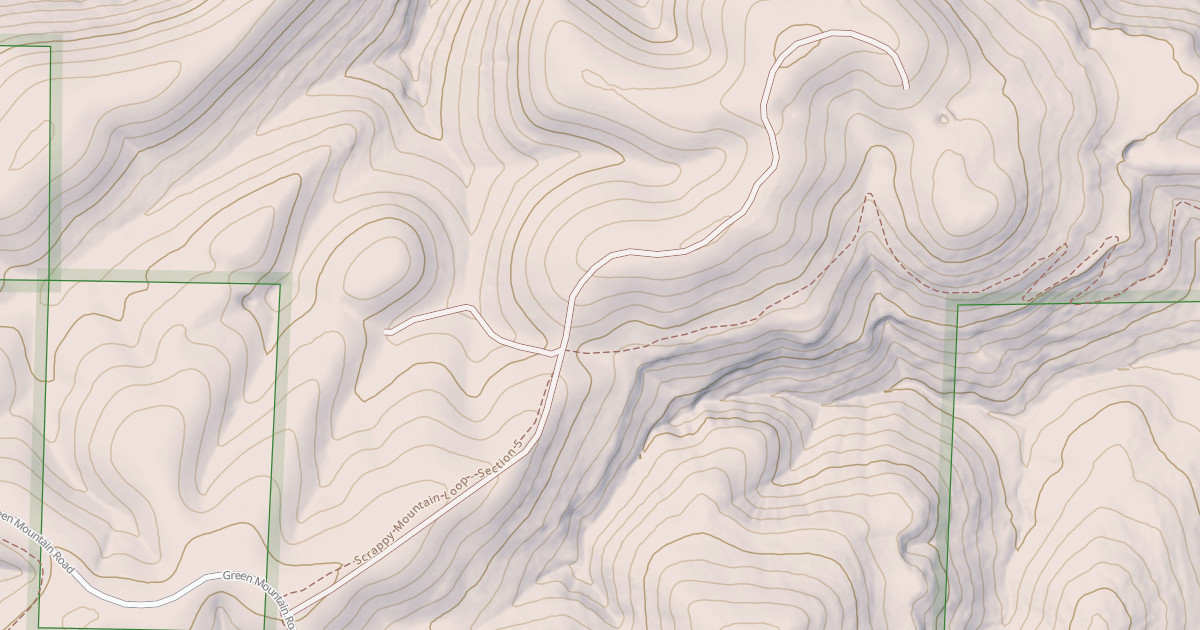 Map preview of USFS Motor Vehicle Use Map Roads {C2A45047-A01F-4BA3-8BBB-2FF58A2216F0}