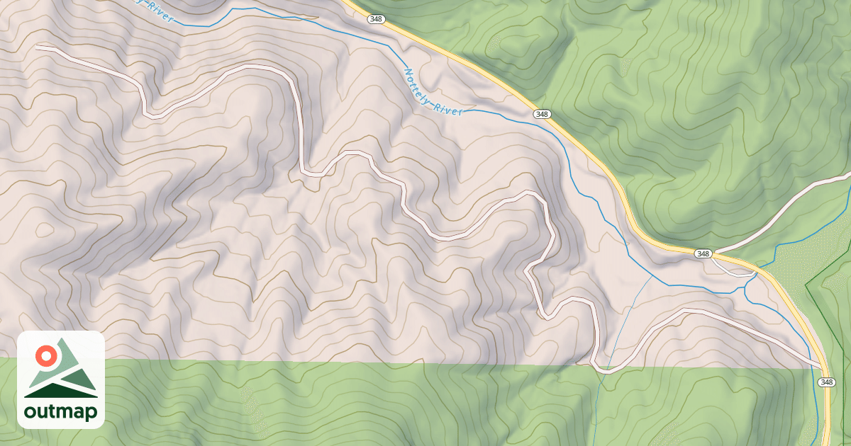 Map of EDWARDS COVE ROAD