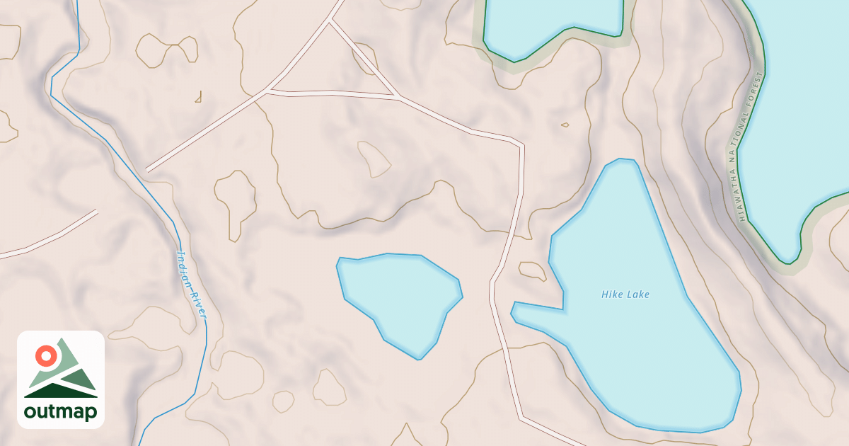 Map of DOE LAKE SPUR FA