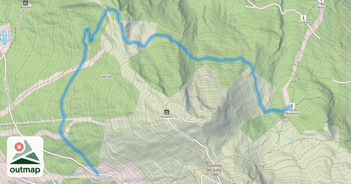 Map of VTT 1