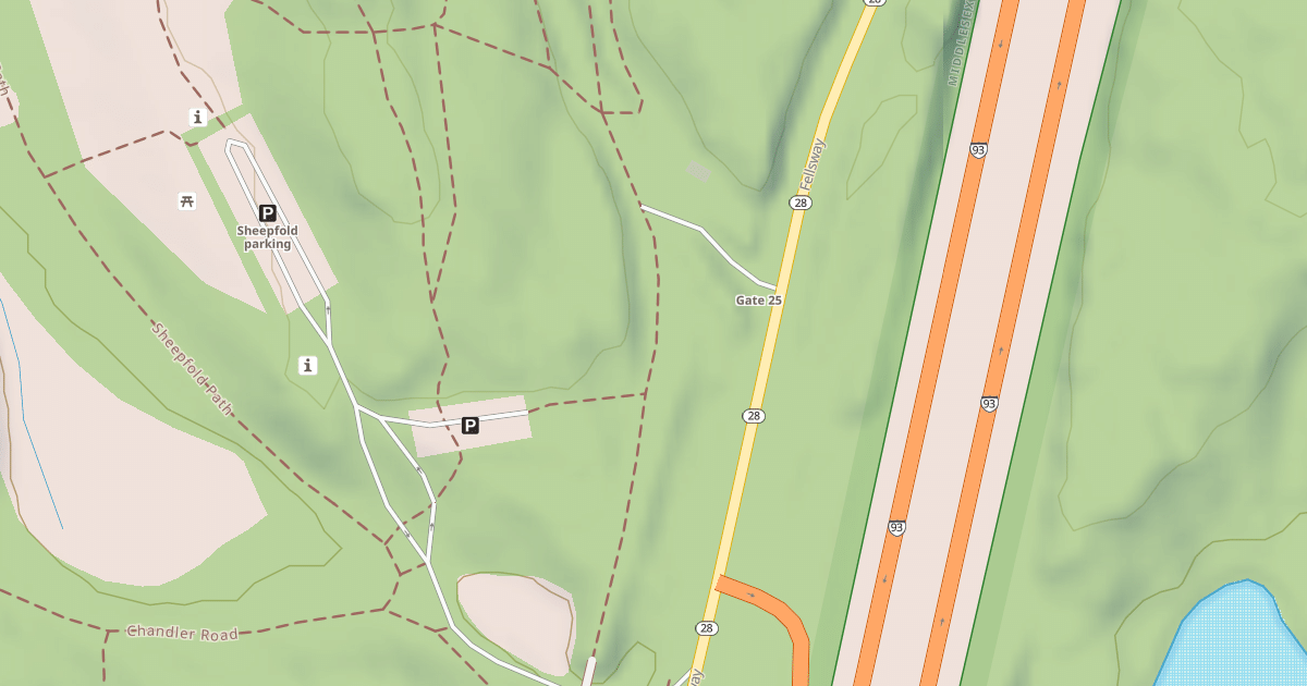 Map preview of Mountain Bike