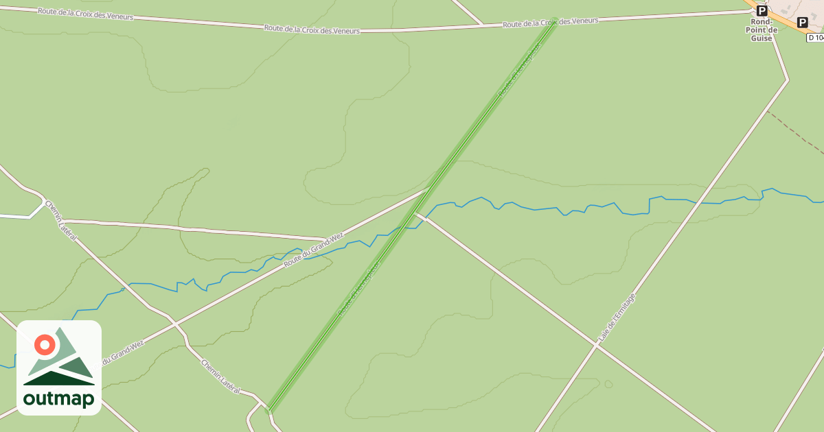 Map of Route d'Hennepieux