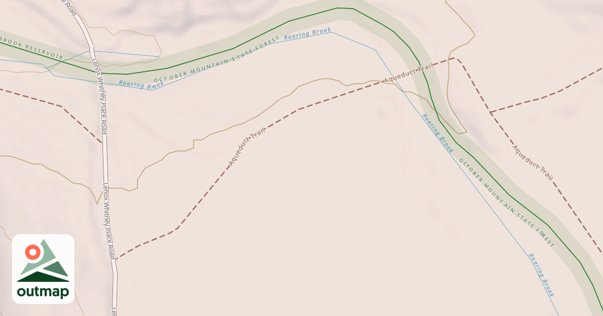 Map of Aqueduct Trail