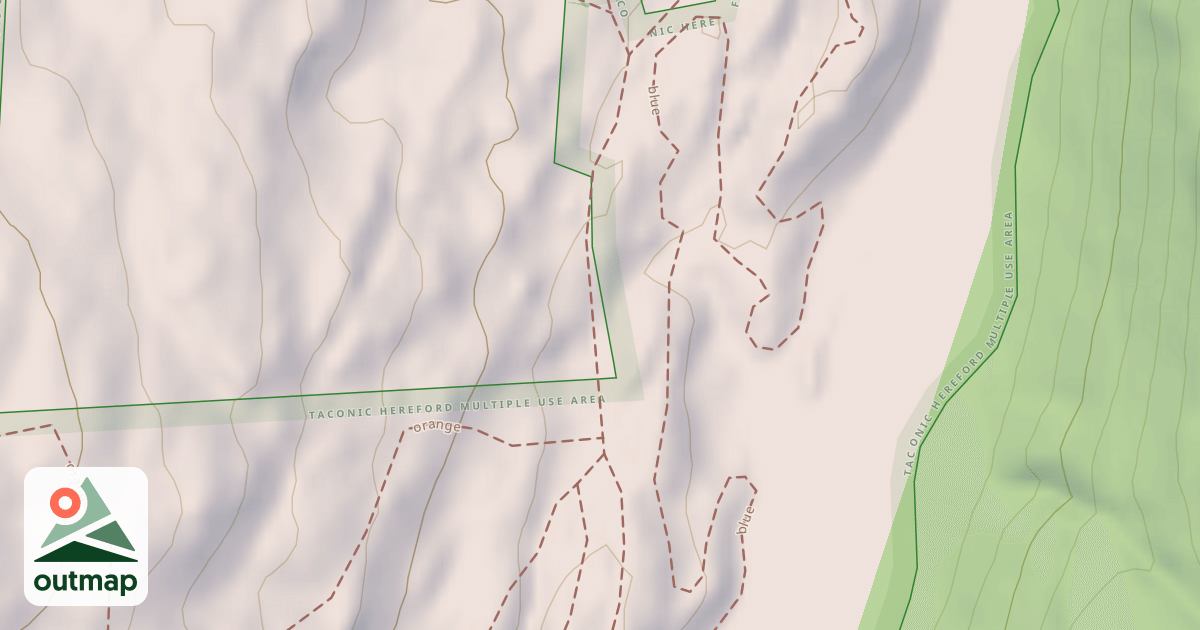 Map of Pond Gut Rd