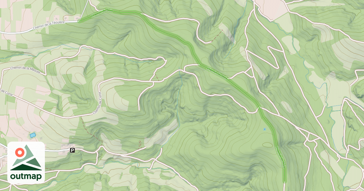 Map of Chemin du Bois